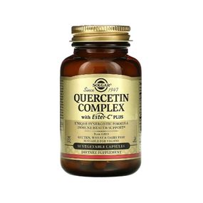 Кверцетин Solgar Quercetin Complex with Ester-C Plus 50 Veg Caps