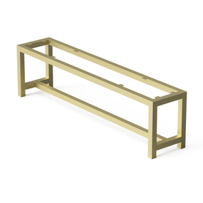 Каркас для лавки з металу 1500×300mm, H=420mm Золото