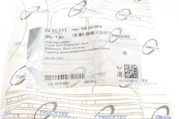 Сайлентблок важеля переднього ззаду Mercedes Benz Vito W638-639 97-14 02.31.111 | Зображення 1