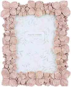 Декоративная фоторамка Pink Frame для фото 12х17см розовый цветы