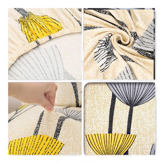 Чехол на стул универсальный трикотажный Love You (83140) | Зображення 5