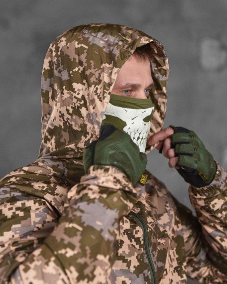 Ветровка дождевик пиксель  карман ТН6562 | Зображення 8