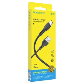 Кабель Borofone BX51 USB-Type C  3A/1 метр
