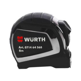 Рулетка WURTH 071464568 кишенькова вимірювальна в пластиковому корпусі L — 8M