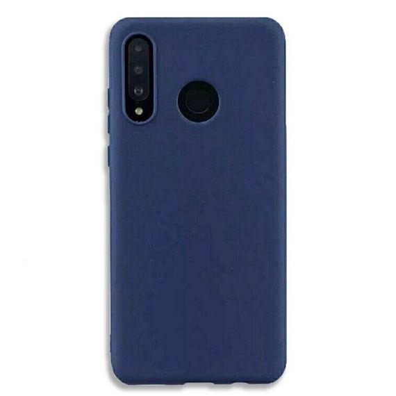 Чохол Candy Silicone для Huawei Y6P колір Синій