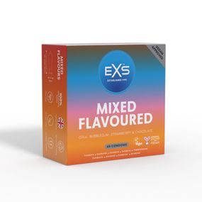 Презервативи EXS Mixed Flavoured, ароматизовані, 48 шт