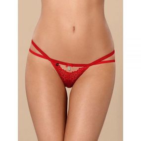 Стринги Obsessive 838-THO-3 thong red L/XL sexstyle