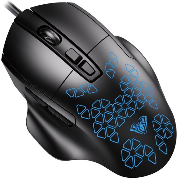 Мишка Aula F812 USB Black (6948391213132) | Зображення 6