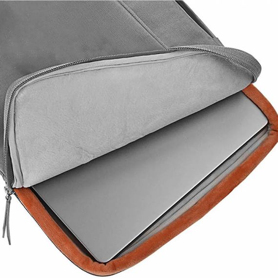 Сумка для ноутбука WIWU ORA Sleeve 14" Бежевый Серый | Зображення 3