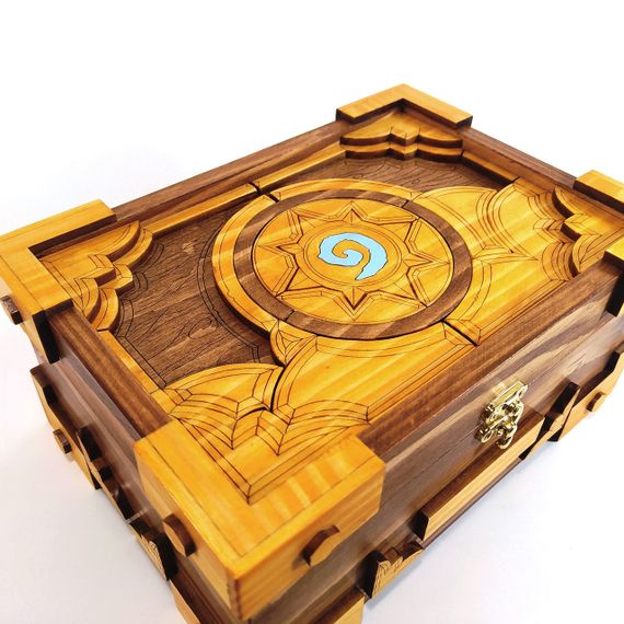 Ящик с крышкой Hearthstone 22,8х16,8х10,8 см Мастерская мистера Томаса Дерево Лак | Зображення 9