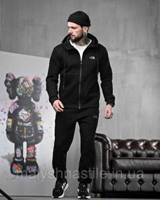 Мужской спортивный костюм TNF black 4 ДЛ6273