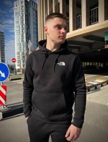 Зимовий худий з начосом TNF чорний RD019