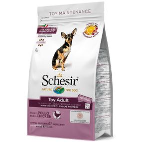 Корм Schesir Dog Toy Adult сухий з куркою для собак мініатюрних порід 2 кг