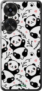 Чохол на Huawei nova 12 SE /  nova 11 SE Панди "4318u-3730-2448"