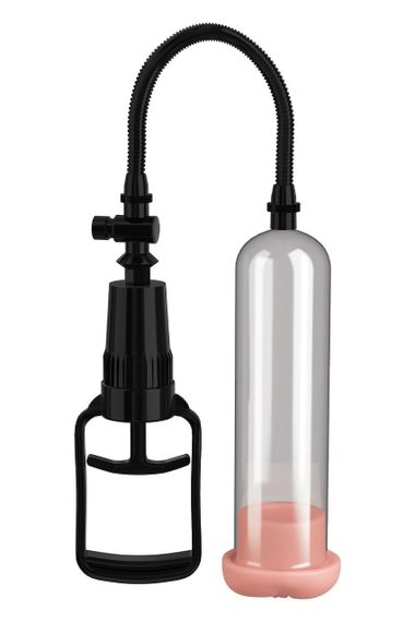 Помпа вакуумна Pipedream Pump Worx Beginner's Pussy прозора, 48.5 см Sex Aura