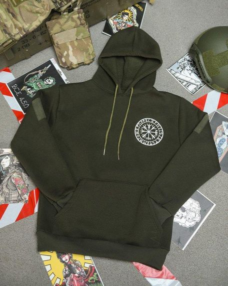 Худі CELEO на флісі руні білий ВТ3896 | Зображення 1