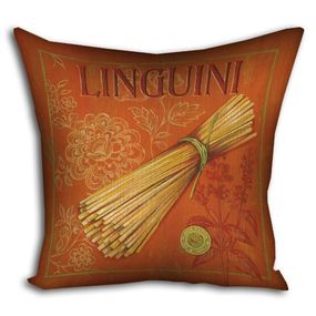 Подушка габардинова з принтом Linguini 30x30 (3P_PW023)