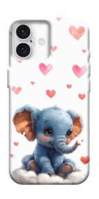 Чохол з картинкою Animals love 7 для Apple iPhone 16 (6.1")