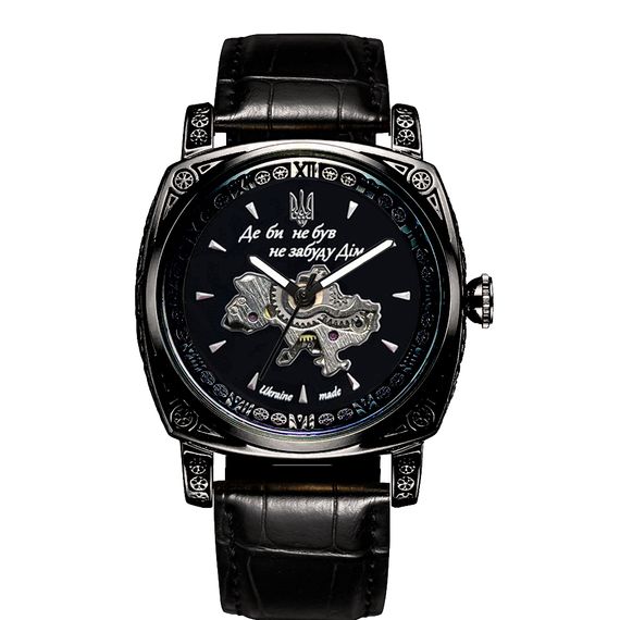 Чоловічий годинник Awarder 021-3D Де би не був All Black