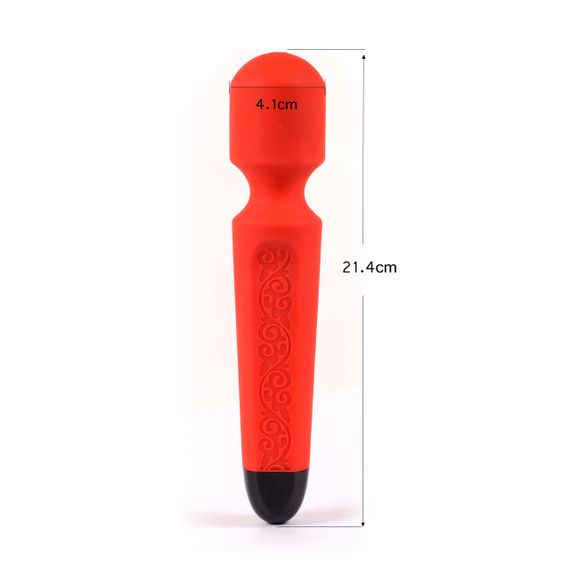 ВИБРОМАССАЖЁР "AV vibrating wand", 10режимов вибрации и 4 варианта скорости Sex Aura | Зображення 1