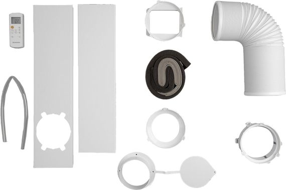 Кондиционер мобильный Ariston Mobis Plus 10 20м2 on/off 10000BTU 3.1кВт A/- R290 белый 3381428 | Зображення 1