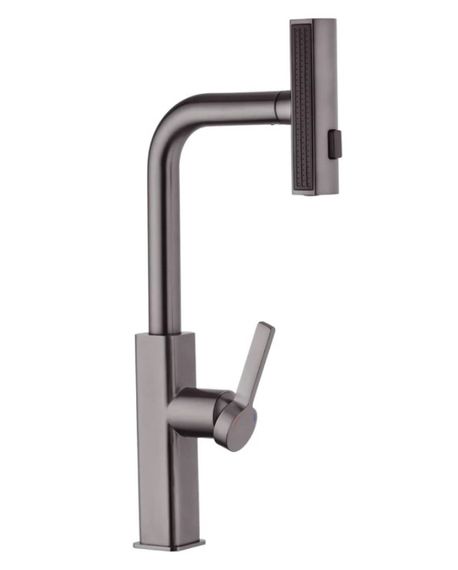 Змішувач для кухні з висувним виливом Kroner KRP Edelstahl Klassisch - PVD03918 (CV032499) | Зображення 9