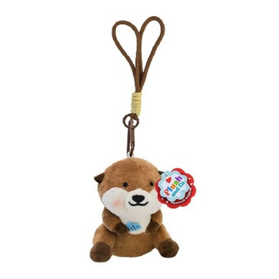 Мягкая игрушка-брелок "Выдреныш" PLC25004-1, 14х10х12 см