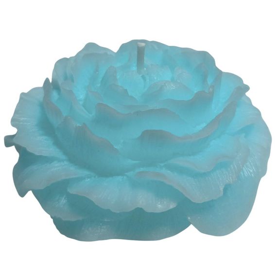 Свічка півонія люмінесцентна GlowKink низькотемпературна, голуба, L Sex Aura | Зображення 1