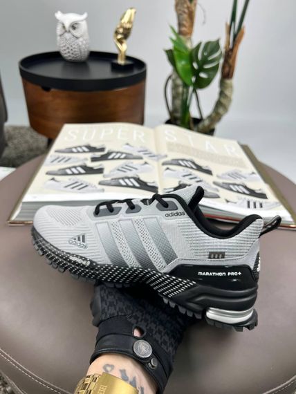 Мужские кроссовки Marathon Pro+ Light Grey текстиль  весна / літо / осінь A3619 45 28,5