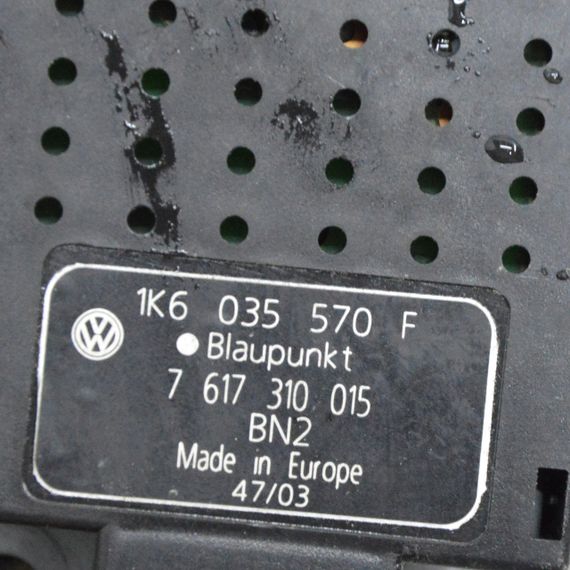 Підсилювач сигналу антени Volkswagen Golf V 2003-2009 Блок управління антени Фольксваген Гольф 5 1K6035570F | Зображення 4