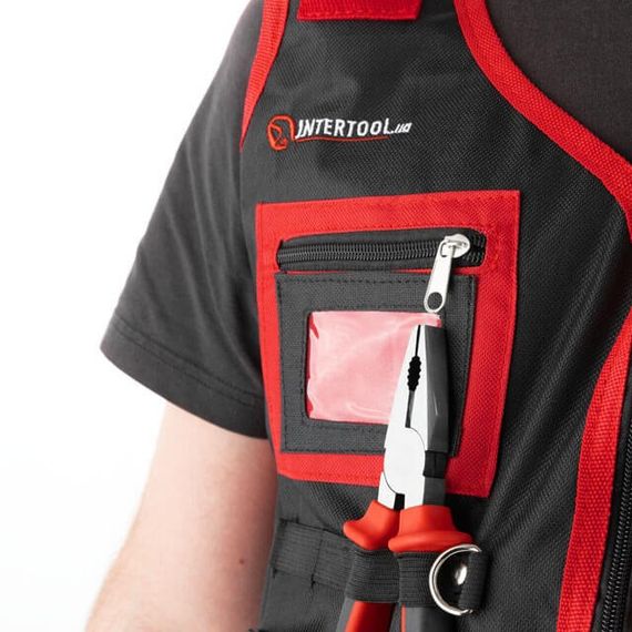 Жилет слюсарно-будівельний INTERTOOL SP-10011