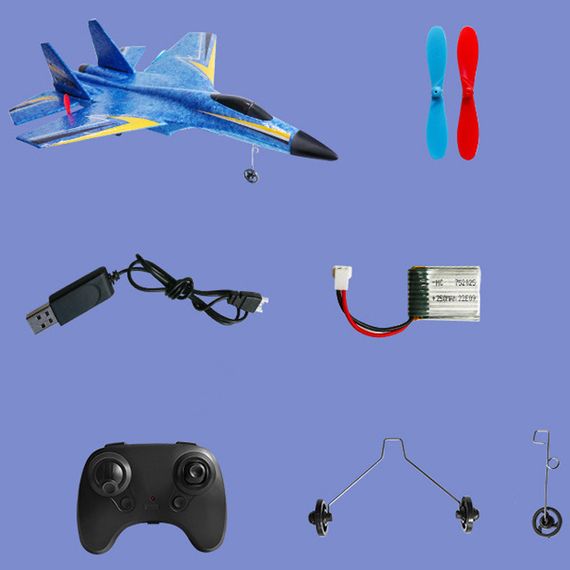 Літак на радіокеруванні SCHE HW33 New Foam Blue | Зображення 4