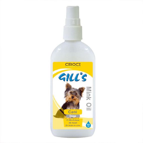 Спрей з норковою олією для тварин Croci Gill's Mink Oil Spray 150 мл