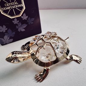 Колекційна фігурка зі стразами Turtle 8 см