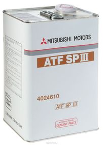 Трансмісійна олива Mitsubishi ATF SP III (EU) 4л.