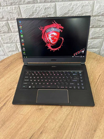 Ноутбук  MSI GS65 Stealth 8SF 15.6" 144Hz i7 8750H 32Gb SSD 512Gb RTX 2070 MaxQ Б/В
