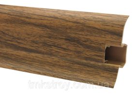 Плинтус PREMIUM DECOR 60мм Орех Светлый (292)
