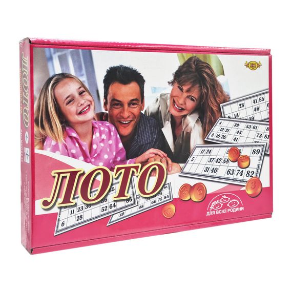 Настольная игра "Лото" MKC0202 правила игры на рус. и укр. языках | Зображення 2
