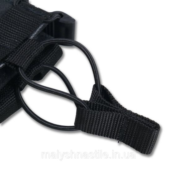 Жорсткий посилений тактичний підсумок Kiborg GU Single Mag Pouch Dark Multicam | Зображення 7