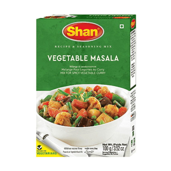Суміш спецій для овочів  Vegetable Masala 100г Shan 788821073037
