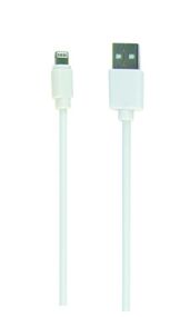 Кабель Cablexpert CC-USB2-AMLM-W-0.1M , USB 2.0 AM-папа/Lightning, 0.1 м.
