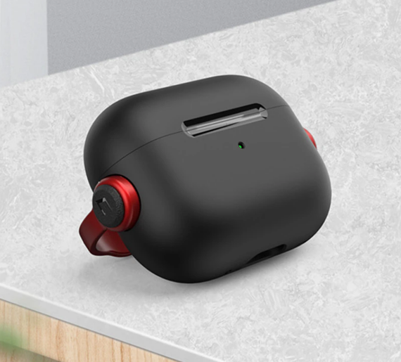 Силіконовий чохол Primo Headphone для AirPods Pro 2 - Black | Зображення 3