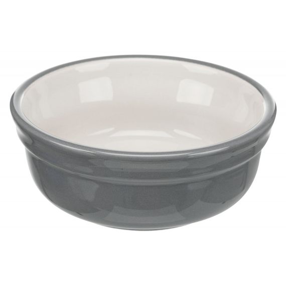 Миски Trixie для собак Eat on Feet подвійні з металевою підставкою морська хвиля керамічні 2x600 мл/15 см | Зображення 1