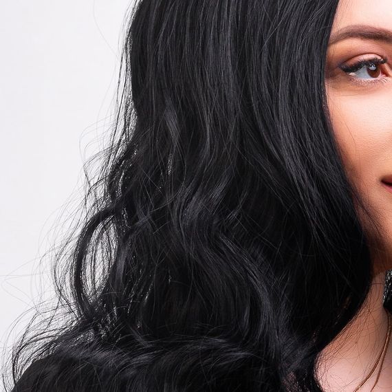 Парик длинный кудрявый Fetish Hair Брюнетка sexstyle | Зображення 3