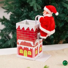 Інтерактивна іграшка "Санта-Клаус у димарі"