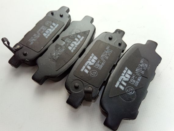 Колодки задні гальмівні NISSAN, TRW (GDB3507) (440608H385) | Зображення 2