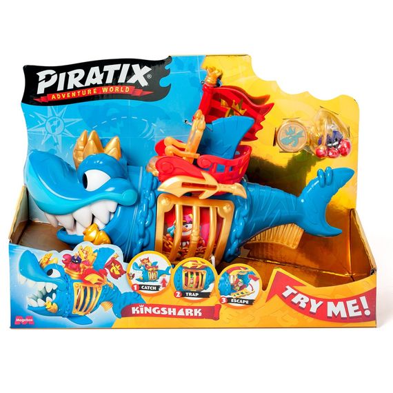 Детский игровой набор с фигурками "Королевская акула" PIRATIX PPXSP112IN10