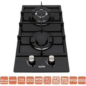 Газовая поверхность Ventolux HG320G CEST (BK) 7 две конфорки