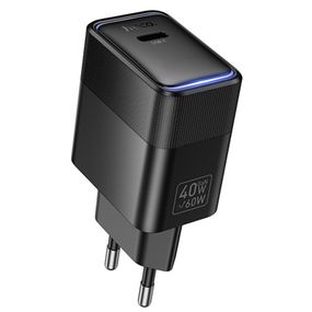 СЗУ Hoco CS113A Lounge PD40W (1USB-C) Black
