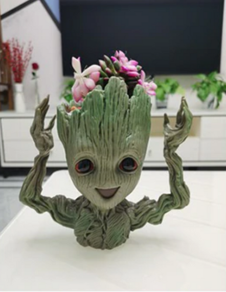 Цветочный горшок кашпо Primo Грут Groot для цветов и канцелярии (GR-04) | Зображення 2